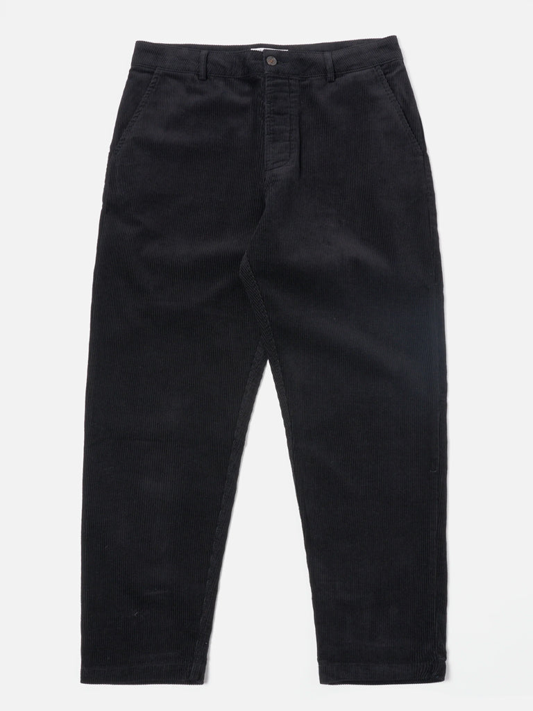 Universal Works Cord Military Chino in Black