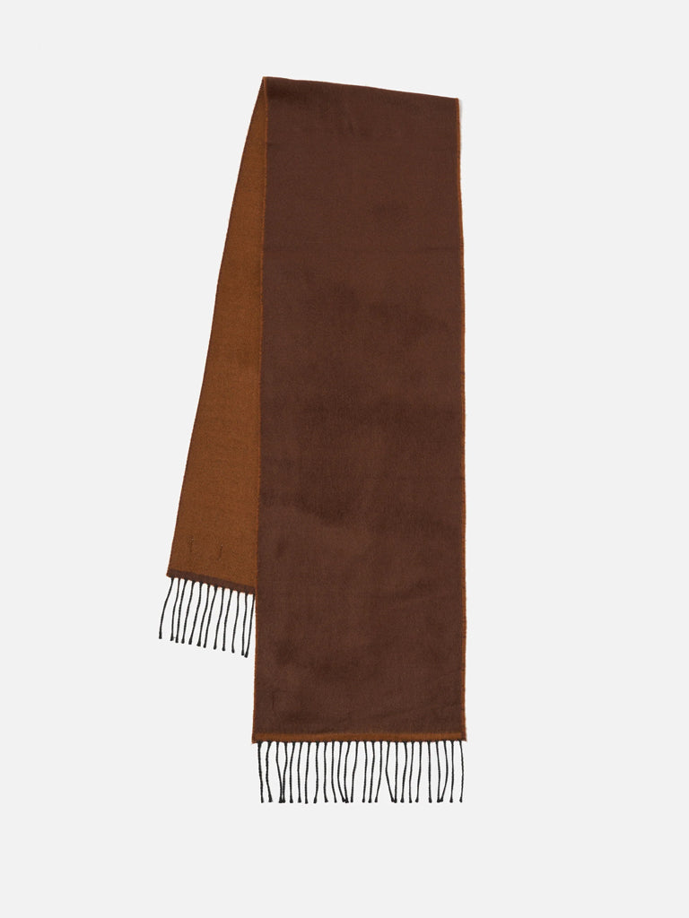 Universal Works Double Sided Scarf in Brown