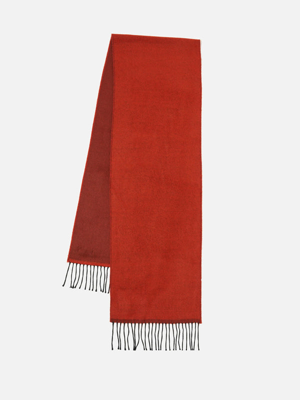 Universal Works Double Sided Scarf in Orange