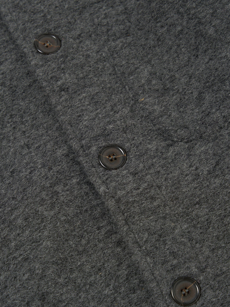 Universal Works Field Jacket in Grey Marl