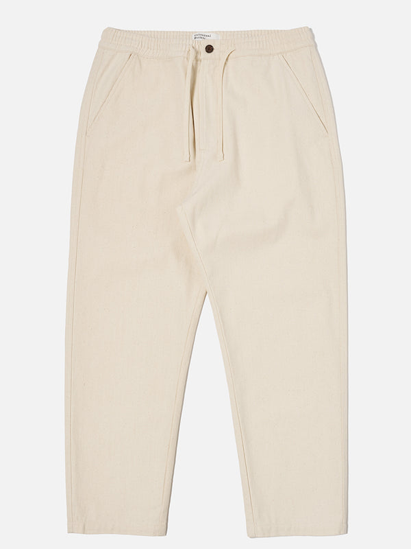 Universal Works Hi Water Trouser in Ecru