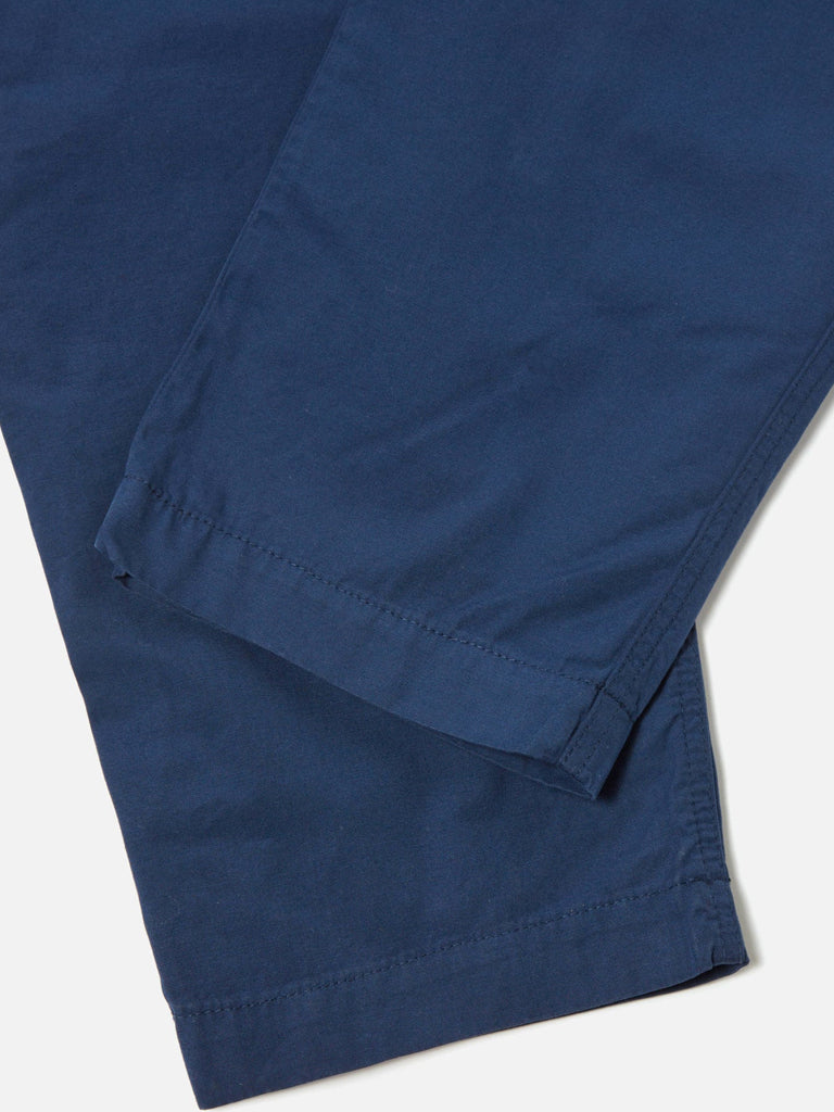 Universal Works Military Chino in Canvas Navy