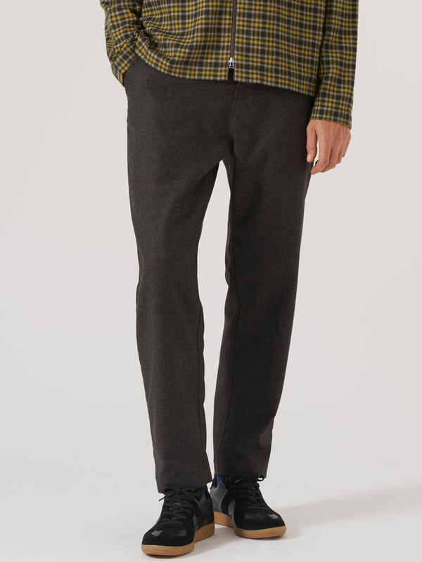 Universal Works Military Chino in Italian Tweed Brown