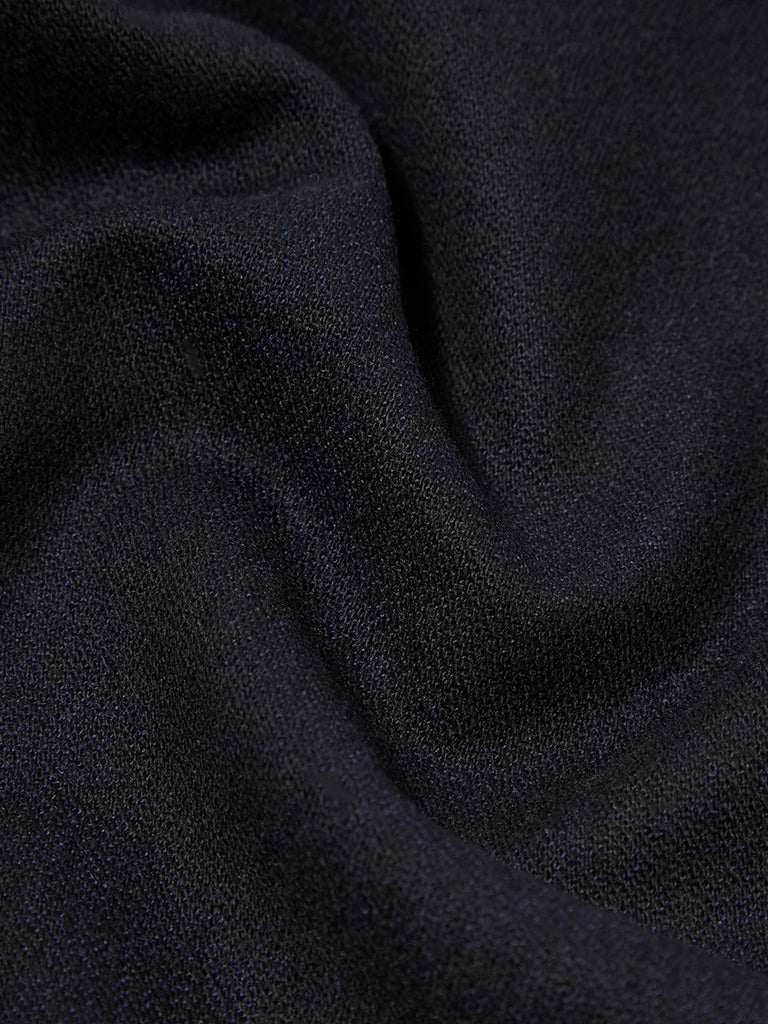 Universal Works Military Chino in Italian Tweed Navy