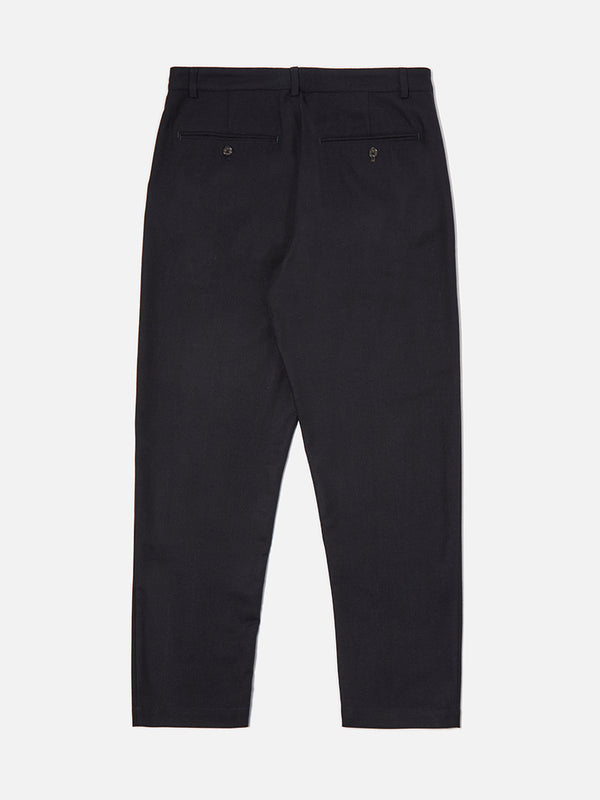 Universal Works Military Chino in Italian Tweed Navy