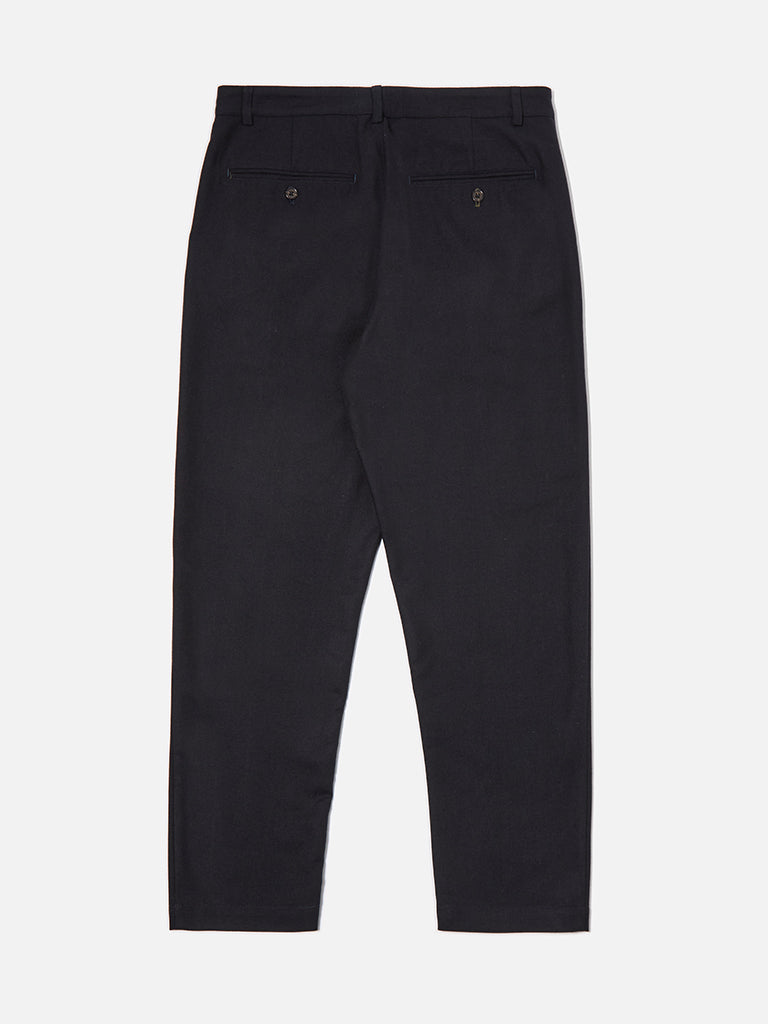 Universal Works Military Chino in Italian Tweed Navy