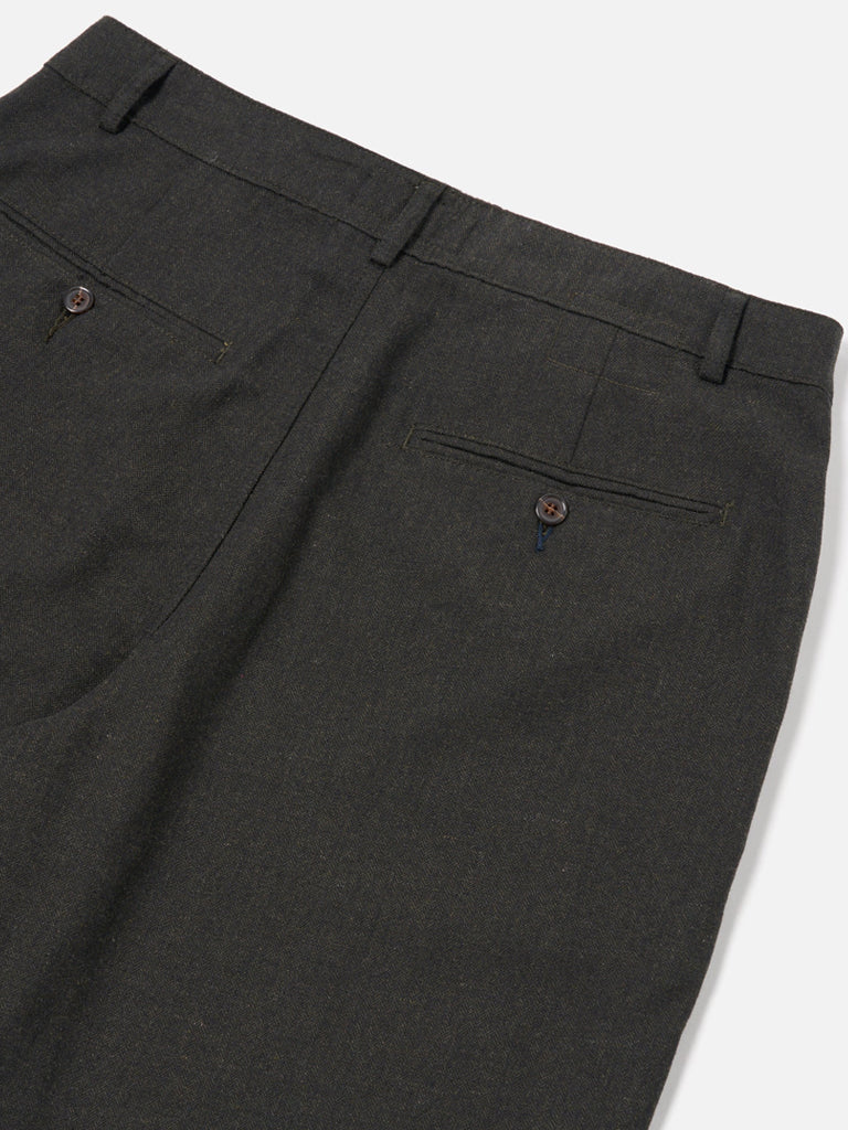 Universal Works Military Chino in Italian Tweed Olive