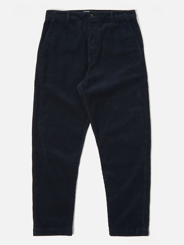 Universal Works Military Cord Chino in Navy
