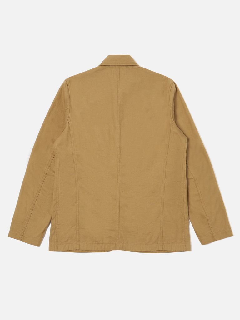 Universal Works Moleskin Bakers Jacket in Sand