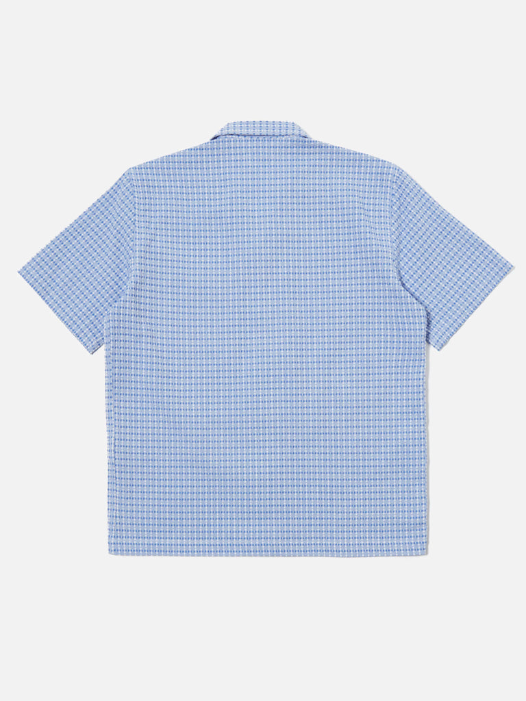 Universal Works Road Shirt in Delos Blue