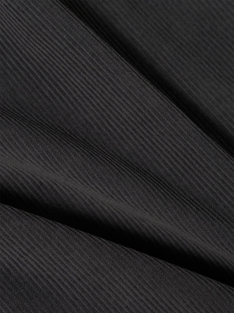 Universal Works Three Button Jacket in Cord Charcoal