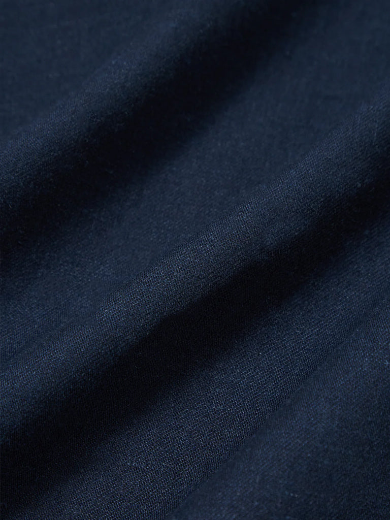 Universal Works Three Button Jacket in Lucca Navy