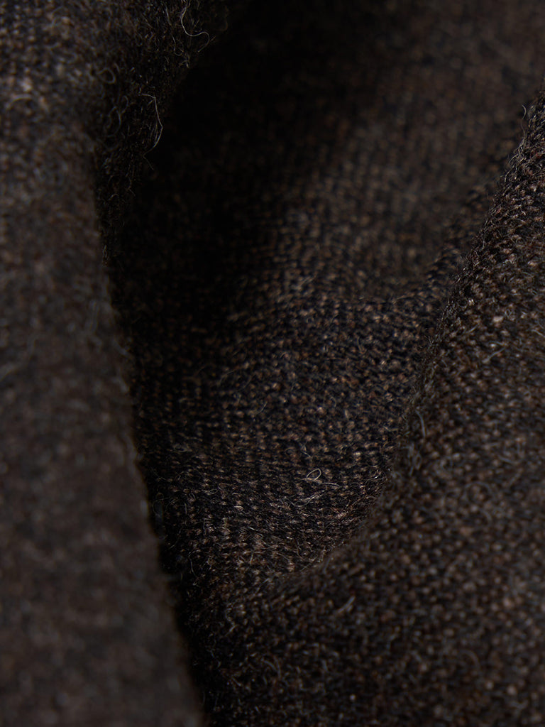 Universal Works Two Button Jacket in Italian Tweed Brown