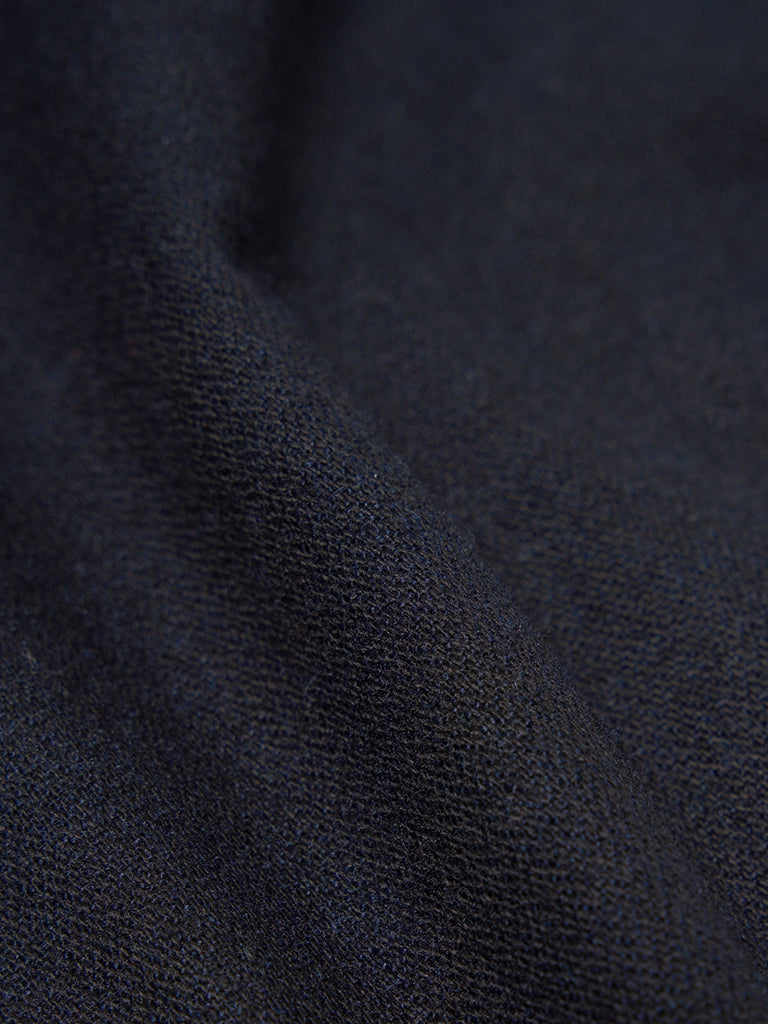 Universal Works Two Button Jacket in Italian Tweed Navy