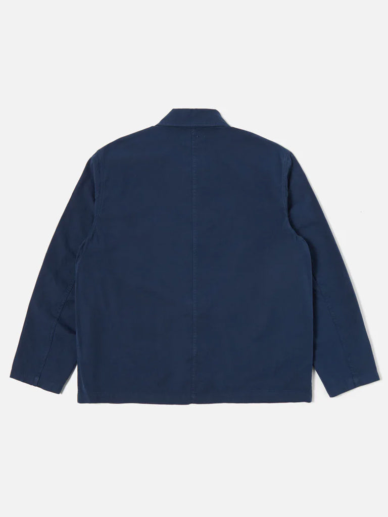 Universal Works Utility Jacket in Canvas Navy