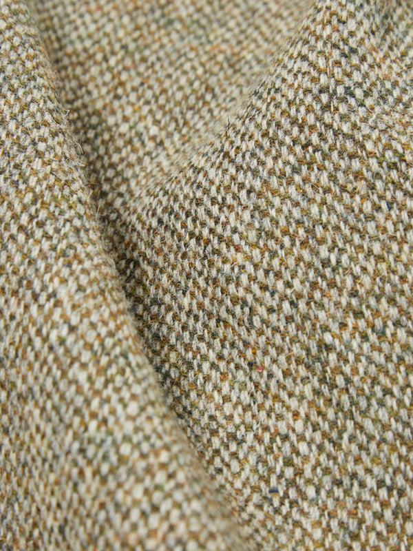 Univesal Works Harris Tweed Bakers Jacket in Olive