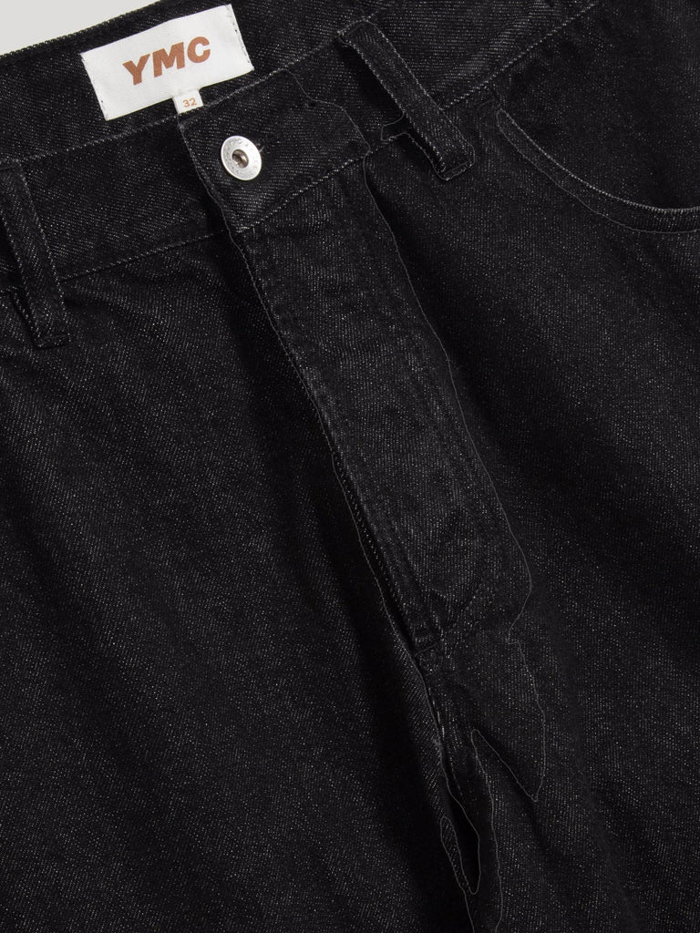 YMC Bez Selvedge Jean in Black Selvedge