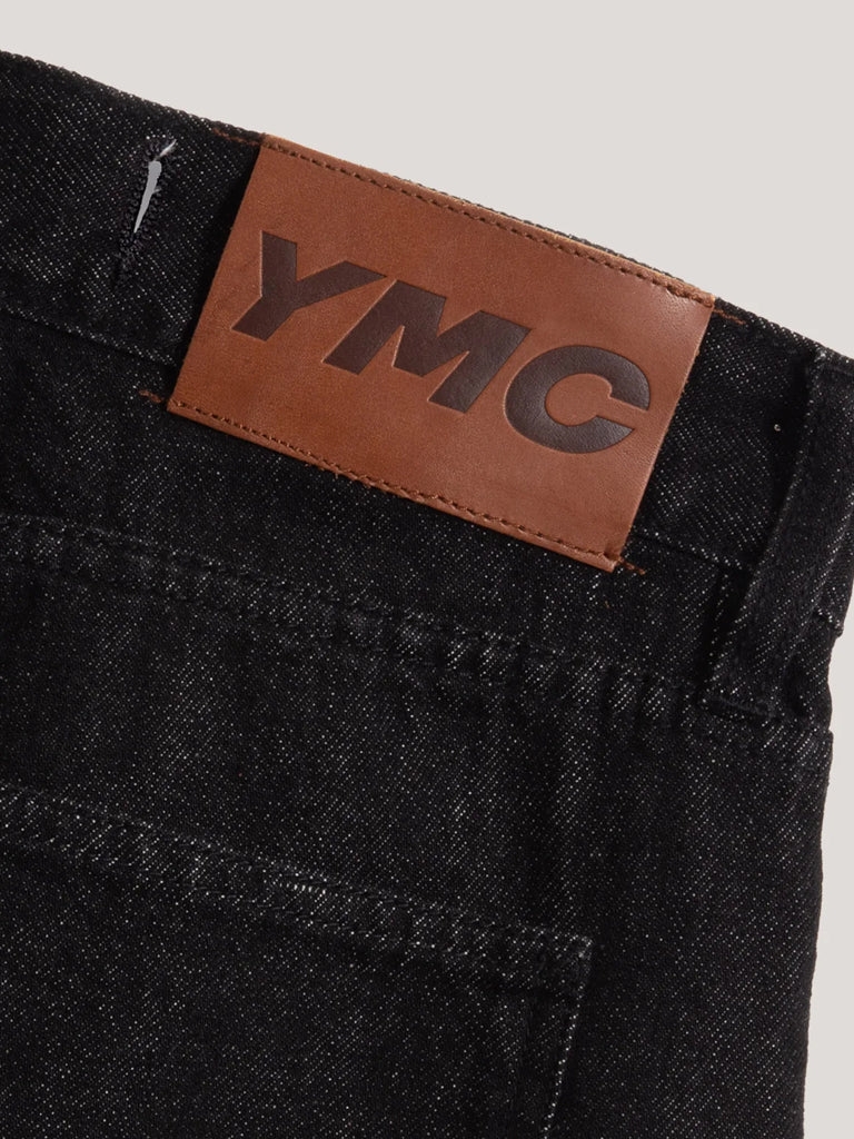 YMC Bez Selvedge Jean in Black Selvedge