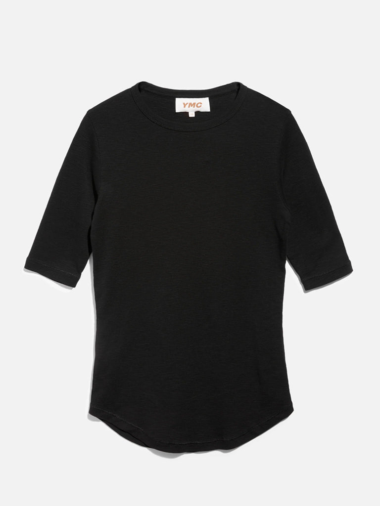 YMC Charlotte SS T-Shirt in Black