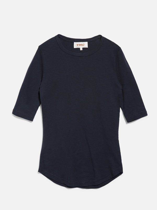 YMC Charlotte SS T-Shirt in Navy
