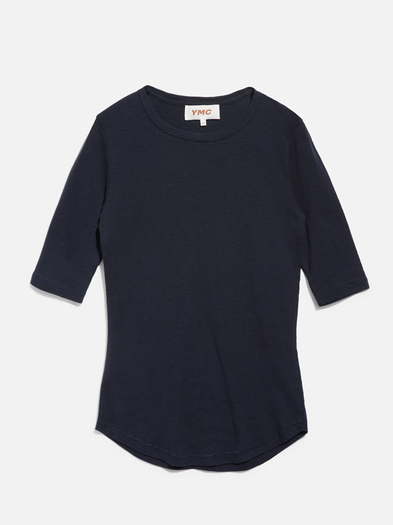 YMC Charlotte SS T-Shirt in Navy