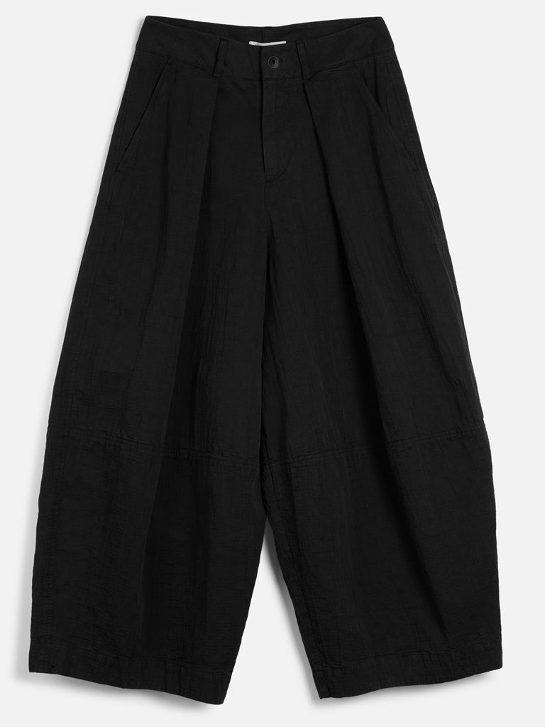 YMC Deadbeat Trousers in Black Jacquard