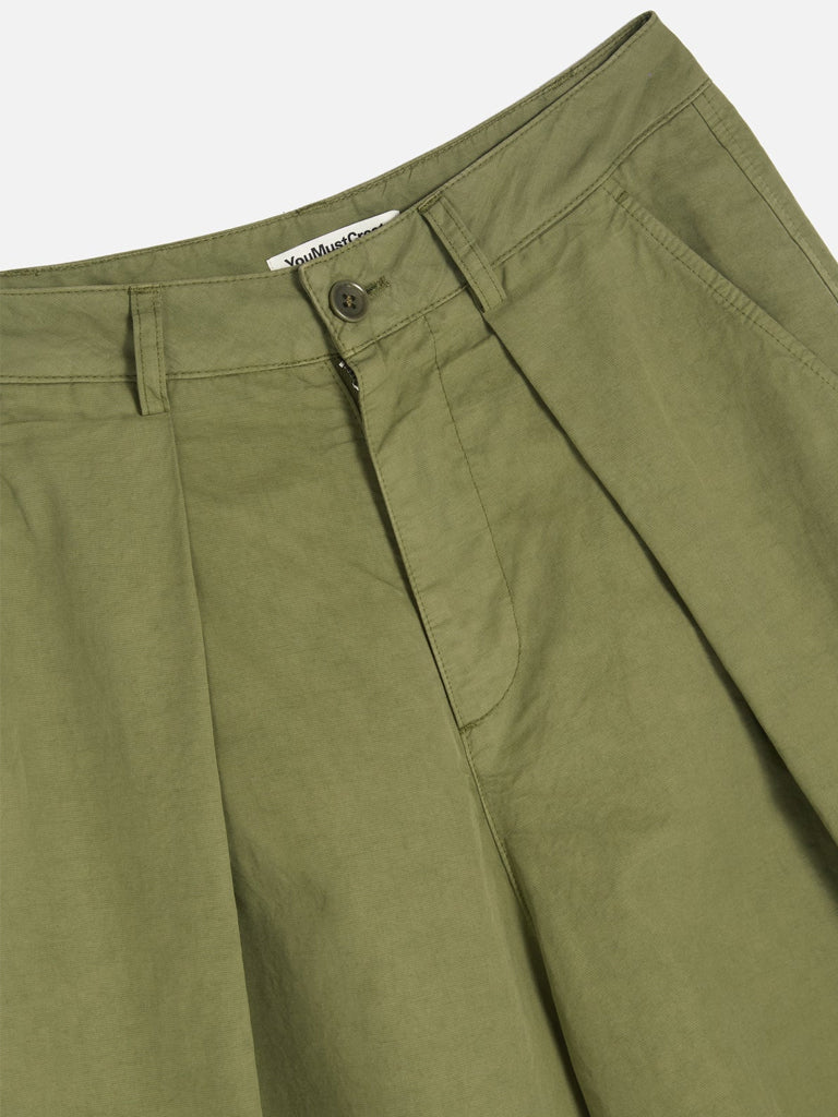 YMC Deadbeat Trousers in Green