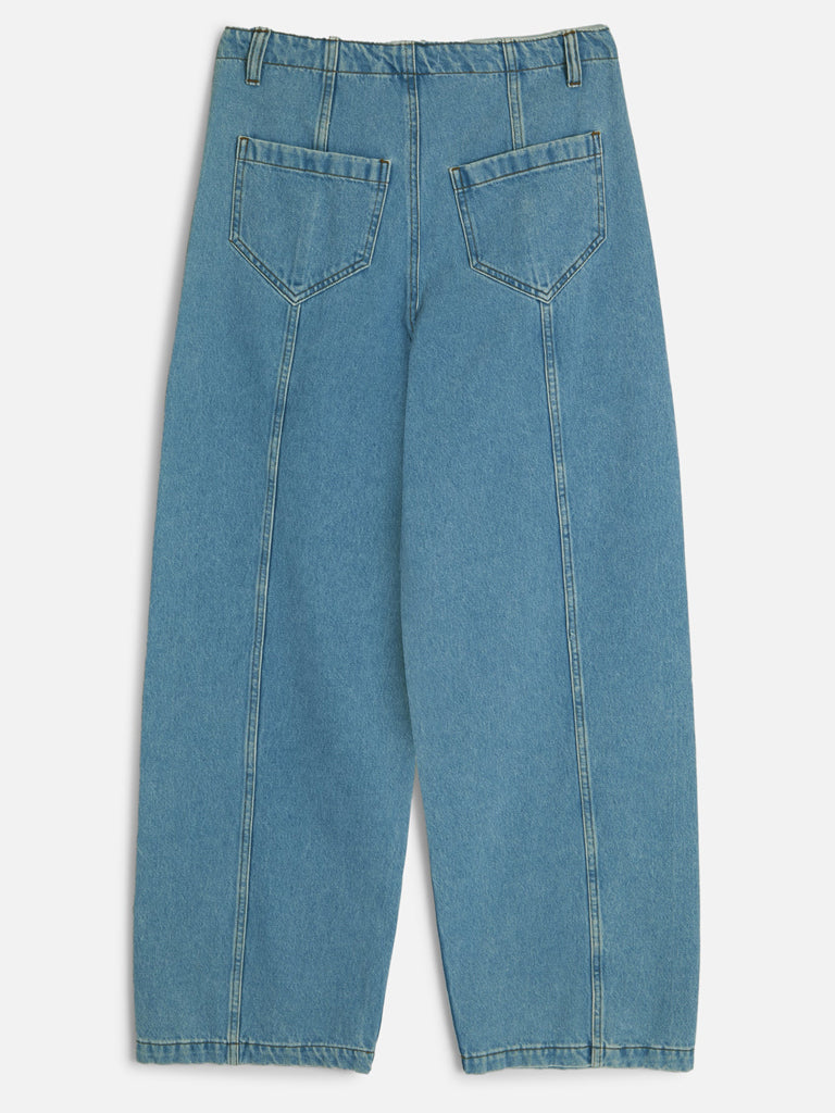 YMC Displaced Seam Jeans in Blue