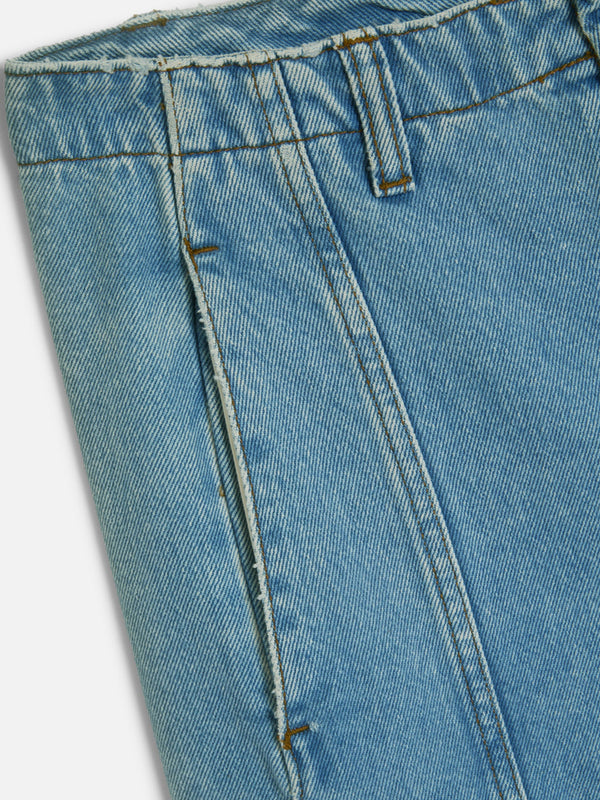 YMC Displaced Seam Jeans in Blue