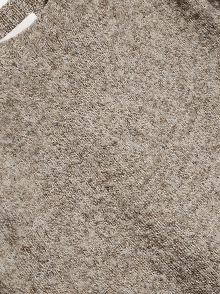 YMC Earth Suedehead Sweater in Natural
