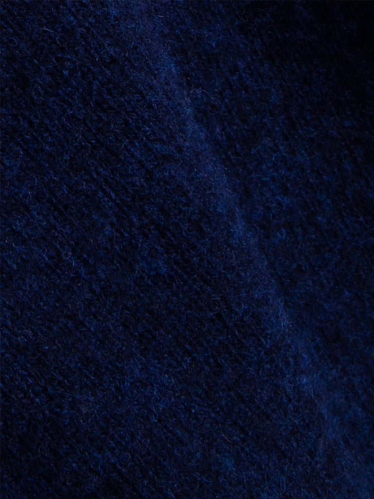 YMC Jets Crew Sweater in Blue