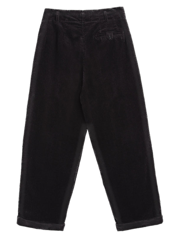 YMC Keaton Cord Trousers in Black