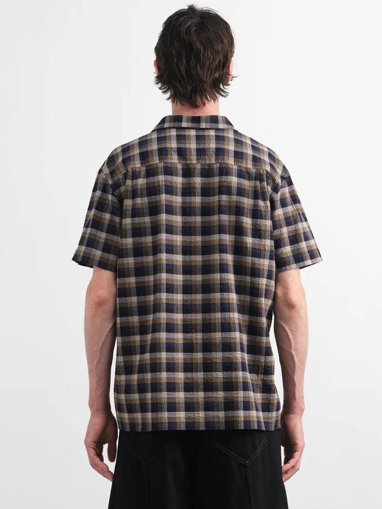 YMC Malick Shirt in Check Multi