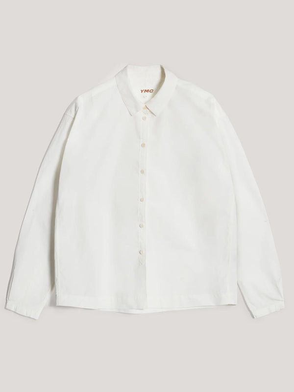 YMC Marianne Poplin Shirt in White