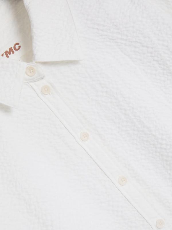 YMC Marianne Seersucker Shirt in White