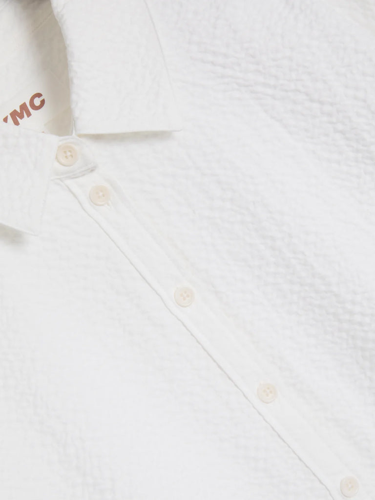 YMC Marianne Seersucker Shirt in White