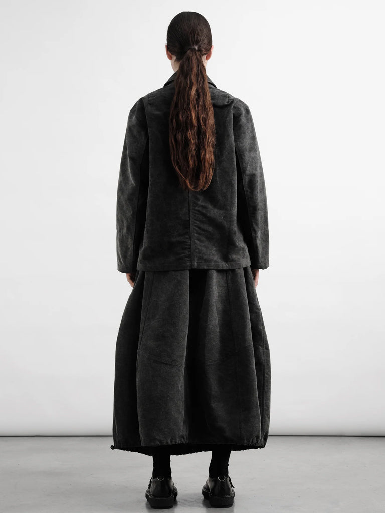 YMC Parachute Skirt in Charcoal
