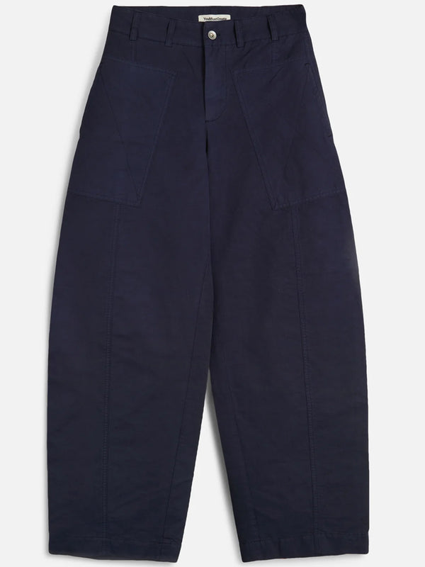 YMC Peggy Trousers in Navy