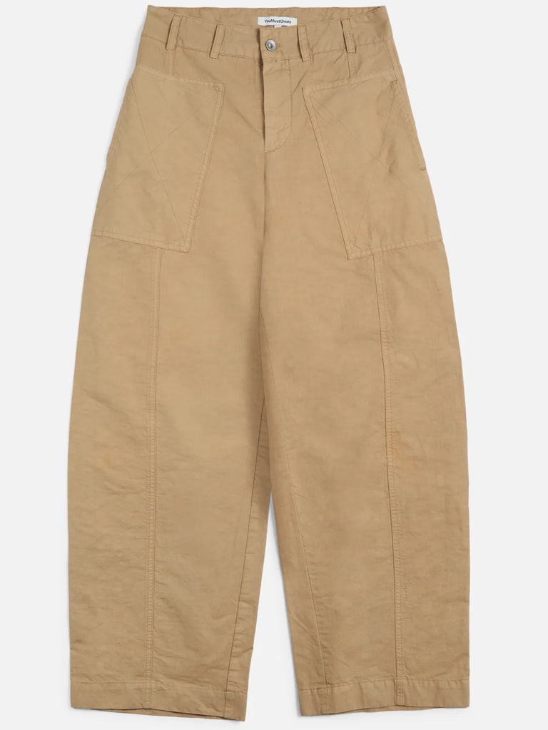 YMC Peggy Trousers in Sand