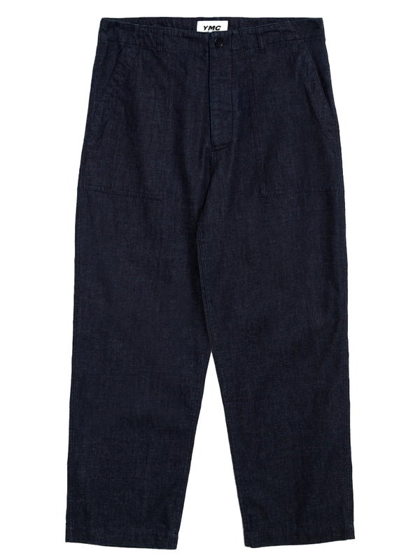 YMC Radar Trousers in Indigo