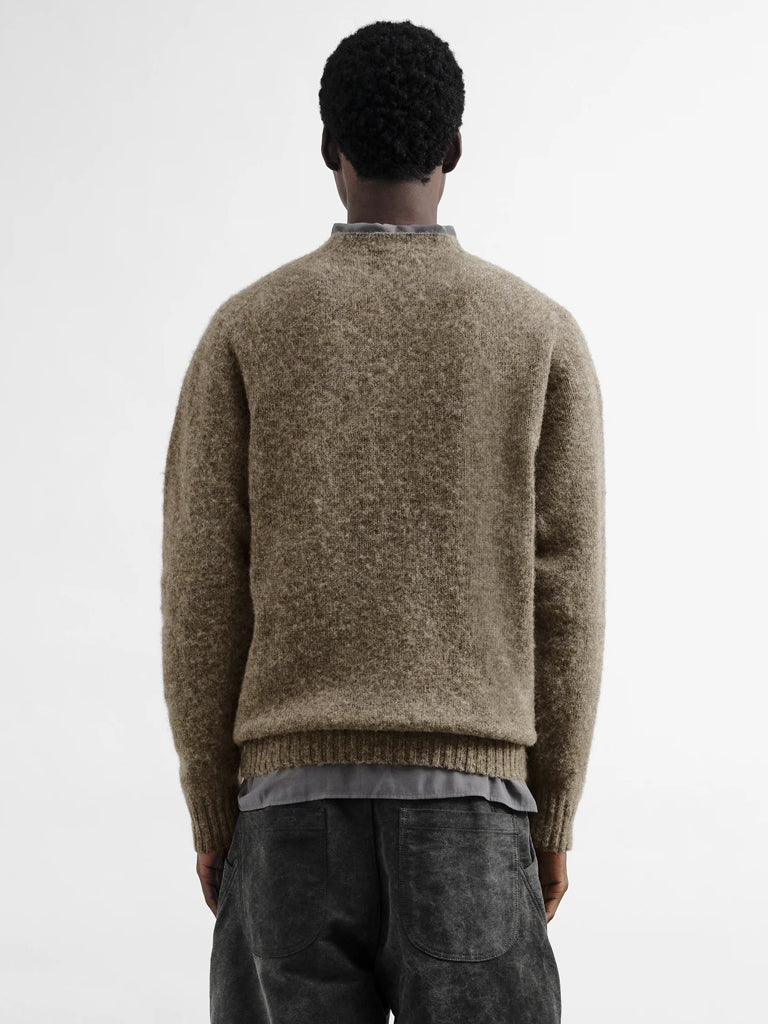 YMC Suedehead Sweater in Brown
