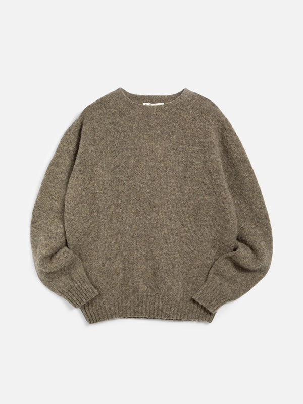 YMC Suedehead Sweater in Brown