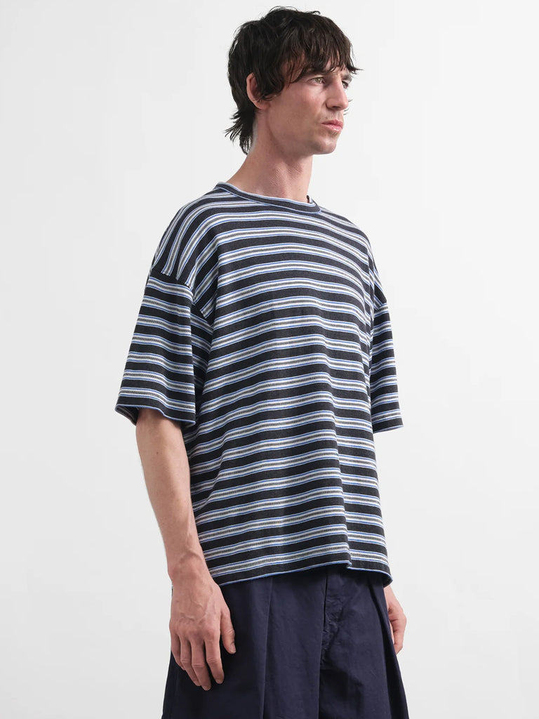 YMC Triple Stripe Tee in Multi