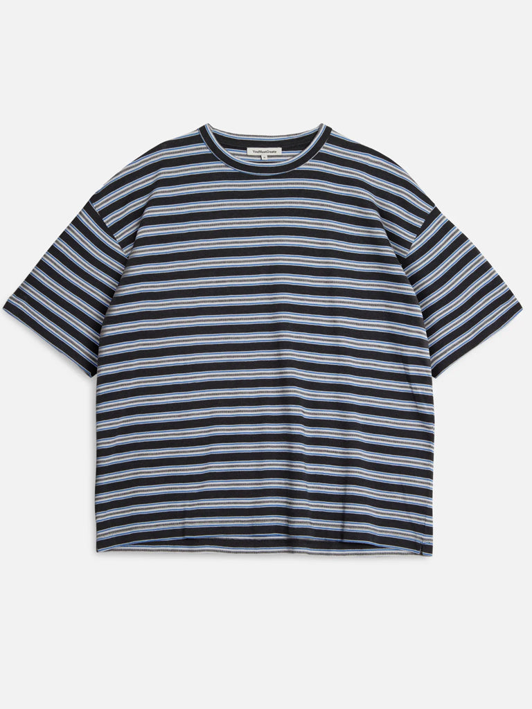 YMC Triple Stripe Tee in Multi