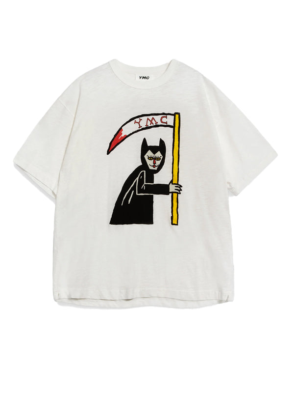 YMC Triple Vixen Tee in White