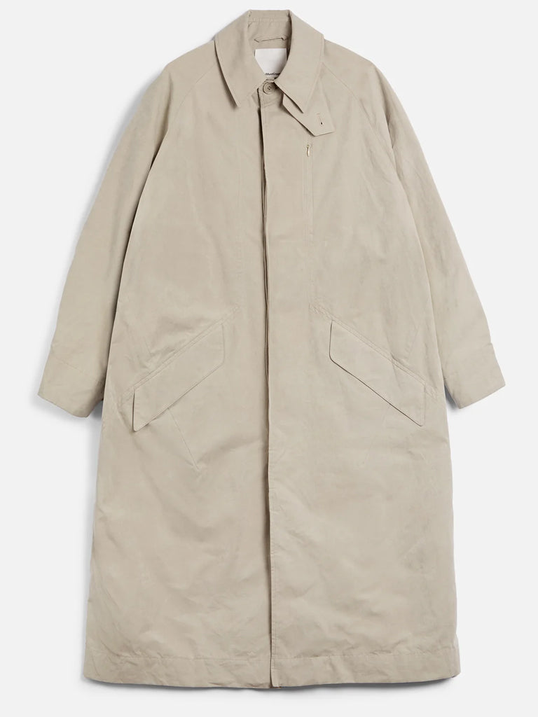 YMC Tyrell Trench Coat in Stone