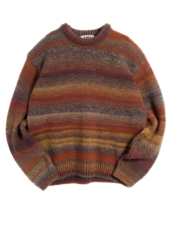 YMC Undertones Sweater in Brown