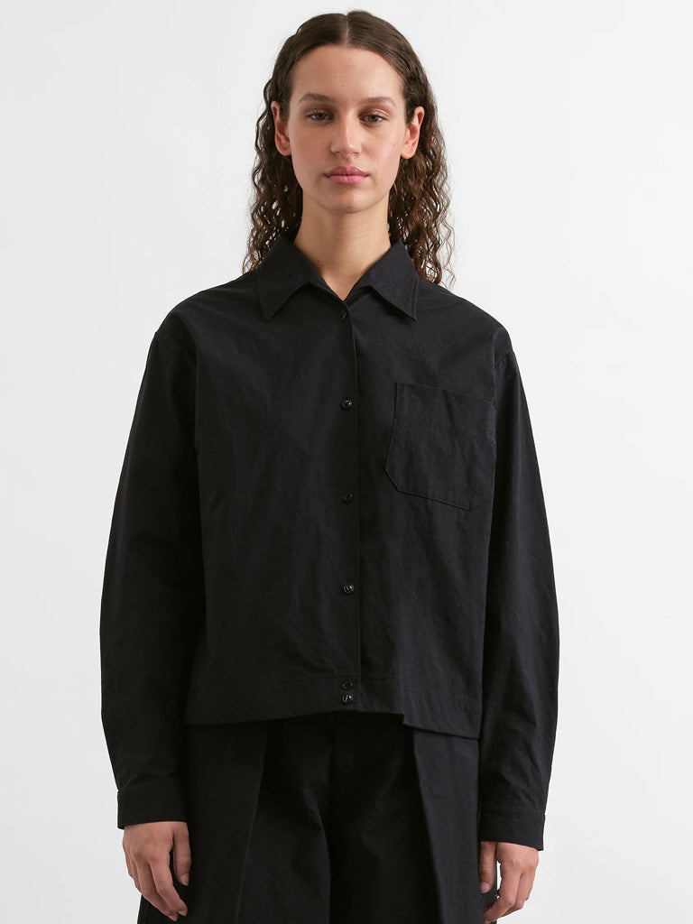 YMC Wanda Shirt in Japanese Black