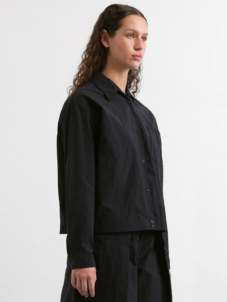 YMC Wanda Shirt in Japanese Black