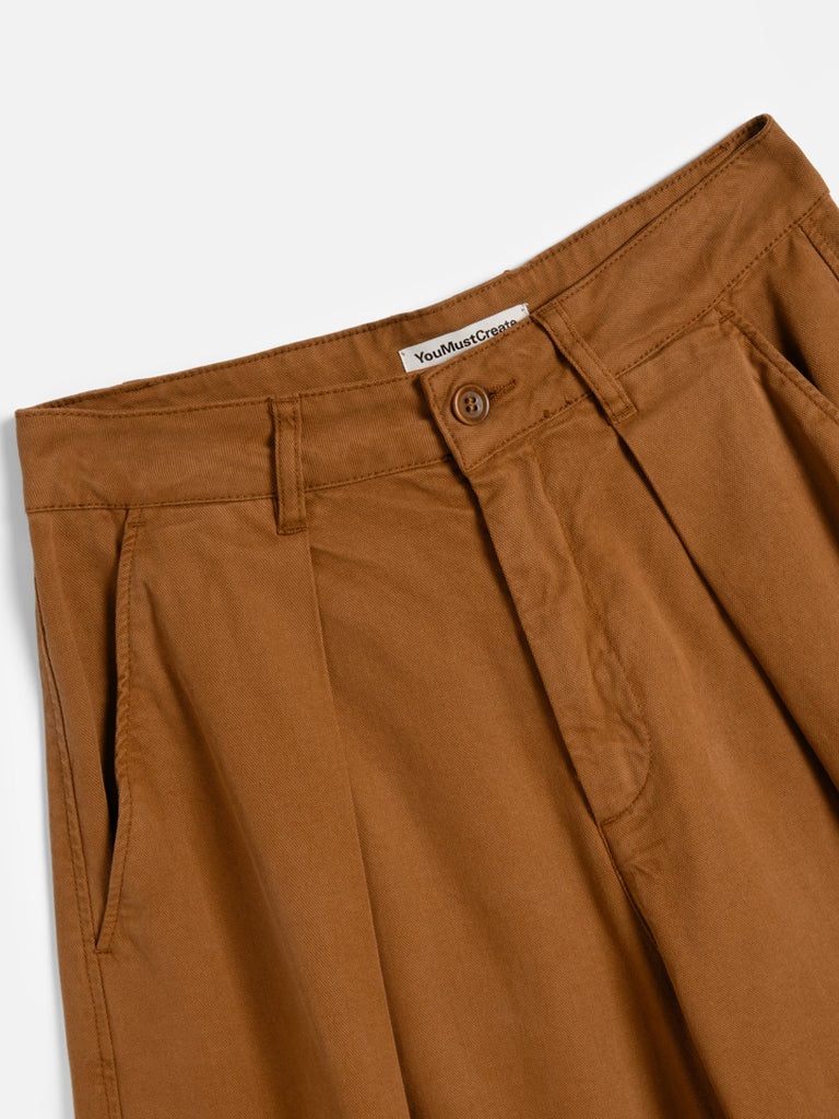 YMC Deadbeat Trousers in Clay